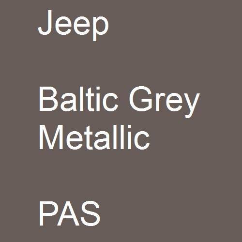 Jeep, Baltic Grey Metallic, PAS.